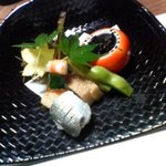 割烹 花水木 - 八寸ですよ〜かわいくてきれい