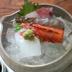 割烹 花水木 - お造りはどれもぷりぷり