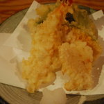 えびす - 天ぷら（鯵のつみれ天ぷらが最高）