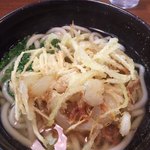 八代茶屋 - かき揚げうどん