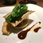 Wine Bar＆Dining ペトロス - 大和芋、菜の花、タケノコ、アナゴ！