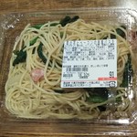 ディオ - 菜の花とベーコンの和風パスタ 税抜91円(2018.03.24)