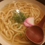 うどん茶屋 志道 - かけうどん