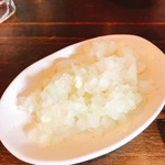 ラーメン龍神 - たまねぎ（150円）