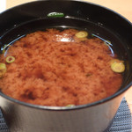 まるた生簀どころ - 食事（あか出汁）