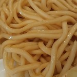 濃菜麺 井の庄 - 麺もむちっと太いですよ