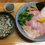 中華そば よしかわ - 煮干しつけ麺あっさりS大盛300g¥880