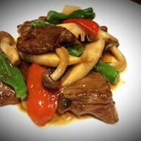 中国料理 青冥 堂島本店 - 牛フィレ肉と春筍のオイスターソース炒め