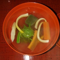 うかい鳥山 - 春野菜汁