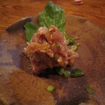 吟吟 - 【2011年6月】裏メニュのなめろう（「なめろうタイム」時のみ注文可）