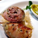 Bistro Refectorium - 自家製ソーセージのグリル（鶏肉とバジル）