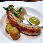 Bistro Refectorium - 自家製ソーセージのグリル（鶏肉とバジル）