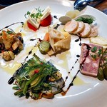 Bistro Refectorium - おまかせオードヴルの盛り合わせ６種