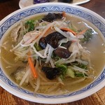 Ikari Shokudou - 野菜ラーメン（塩）