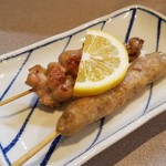 たかせ居酒屋 - 「串盛 (5本) (850円)」のうち２本