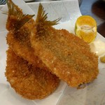 旬魚菜 しら川 - 黄金アジフライ