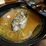 旬魚菜 しら川 - あらの味噌汁