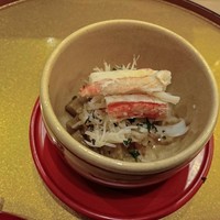 鮨 村上二郎 - 松葉蟹の蒸し寿司