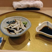 鮨 村上二郎 - 稚鮎の釜揚げ
