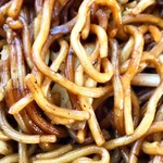 銀河鉄道 - 焼きそば君の麺アップ。