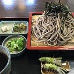 滝口わさび園 - 本付きわさびそば(大盛り)