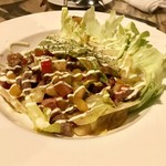 シカゴステーキ オーロラ - お肉とゴロゴロ野菜の温かサラダ！