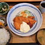 ごはんやTOKU - ジャンボチキンカツ定食