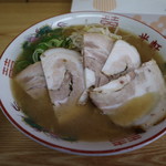 光軒 - 中華そば肉入りです☆　2018-0319訪問