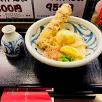 うどん うばら - ちく玉天ぶっかけ　冷