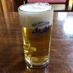 てんまさ - 中生ビール 450円。