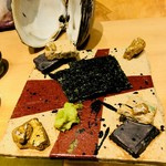 鮨　Shizuku - 東松島の焼海苔