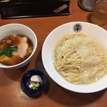 らぁ麺 とうひち - 鶏醤油つけそば（900円）