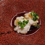 鮨みやもと - 鱈の白子ポン酢