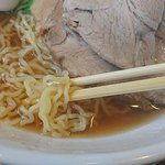 中国料理 敦煌 - 麺アップ