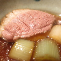 鉄板焼き いわ倉 - 合鴨のしゃぶしゃぶ　卵　白飯