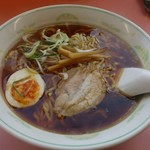 ラーメン 蔵王桃花 - 醤油ラーメン。