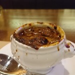 Bisutoro Ando Kafe Tsuredure - オニオングラタンスープ