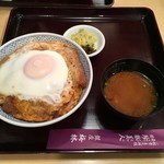 銀座梅林 - 黒豚スペシャルカツ丼