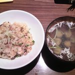 Kokubunji Wadatsumi - 蛸メシとシジミ汁