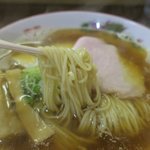 らあめん サンド - 柔らかめの麺です