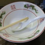 らあめん サンド - 完食～♪