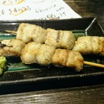 小川の魚 - 鰻のひとくち白焼き