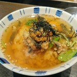 小川の魚 - 鰻の茶漬け