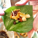 Baan Khanitha & Gallery - ①お通し（Miang Kham）