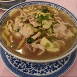 天香楼 - 前回食べた「雪菜肉絲湯麵」　　　　　　　　　　味わい深いラーメン