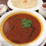 ガネーシュ - ラッサムスープ（ハーフ）です　辛味と酸味のきいた南インドの味