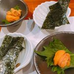 美酒美肴 はまゐ - ウニと海苔