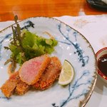 美酒美肴 はまゐ - 牛カツ