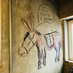 A Factory Cafe - ウォールアートもいい感じ！