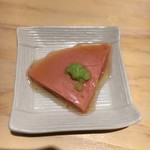 すし岩瀬 - ホタテレバー刺し 